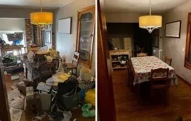 Before and After Cleaning